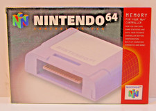 N64 Controller Pak OEM Official Nintendo 64 Memory Card