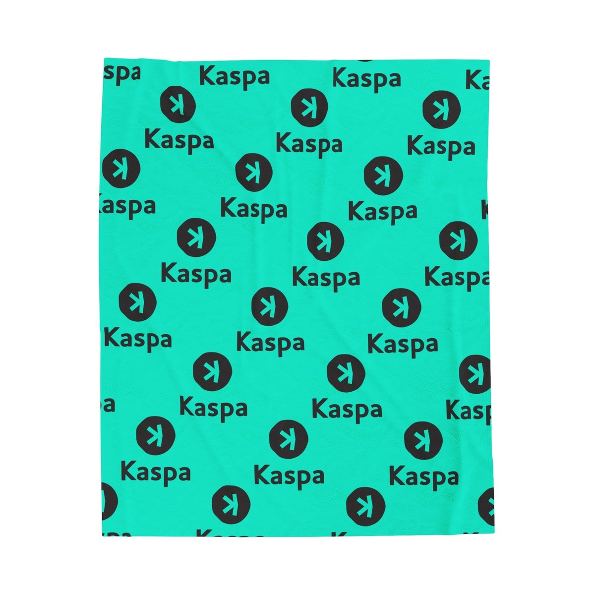 Kaspa Crypto Velveteen Blanket Limited Edition
