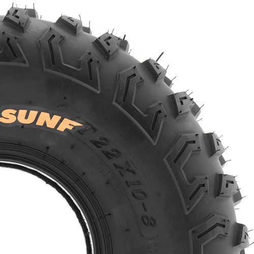 SunF 22x10-8 ATV UTV Tire 22x10x8 Knobby Tubeless 6 PR A030 - Pair of 2 - Picture 12 of 12