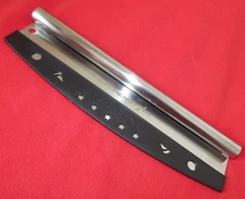 KitchenStar Pizza Cutter Rocker 14 inch - Stainless Steel Slicer Knife & Cover