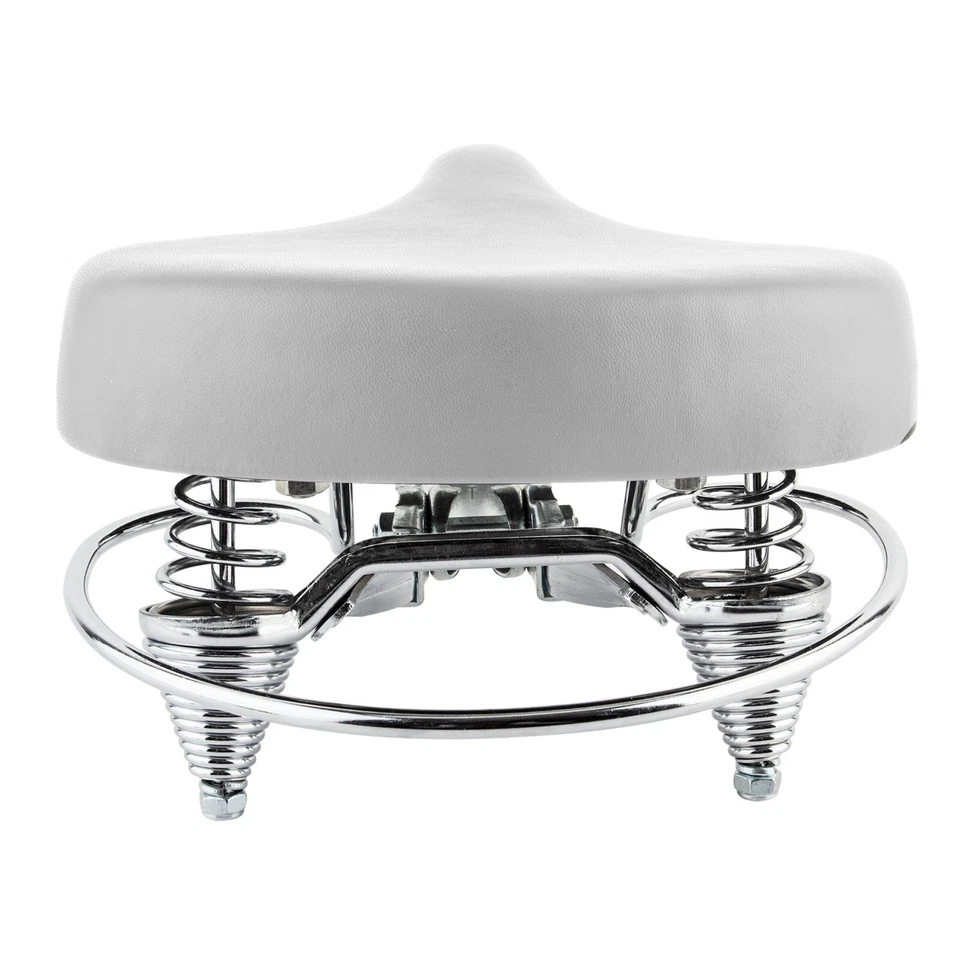 Sillín Sunlite Cruiser Classic con mango blanco Foto 2 de 2