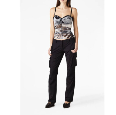 Miaou Renzo  Semi-Sheer Tube Top Sz XS