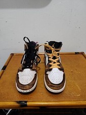 Size 7Y - Jordan 1 rustic gold