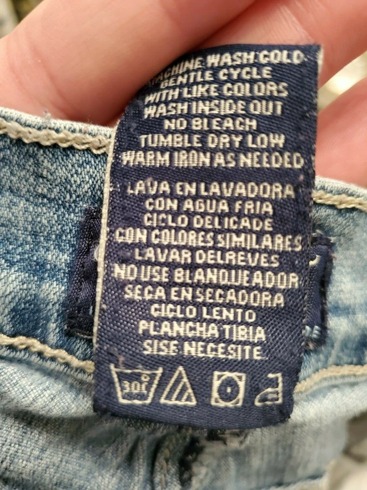 Pantalones de mezclilla para mujer Paco Jeans Juniors talla 11 azules Foto 3 de 4