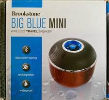 big blue mini wireless travel speaker