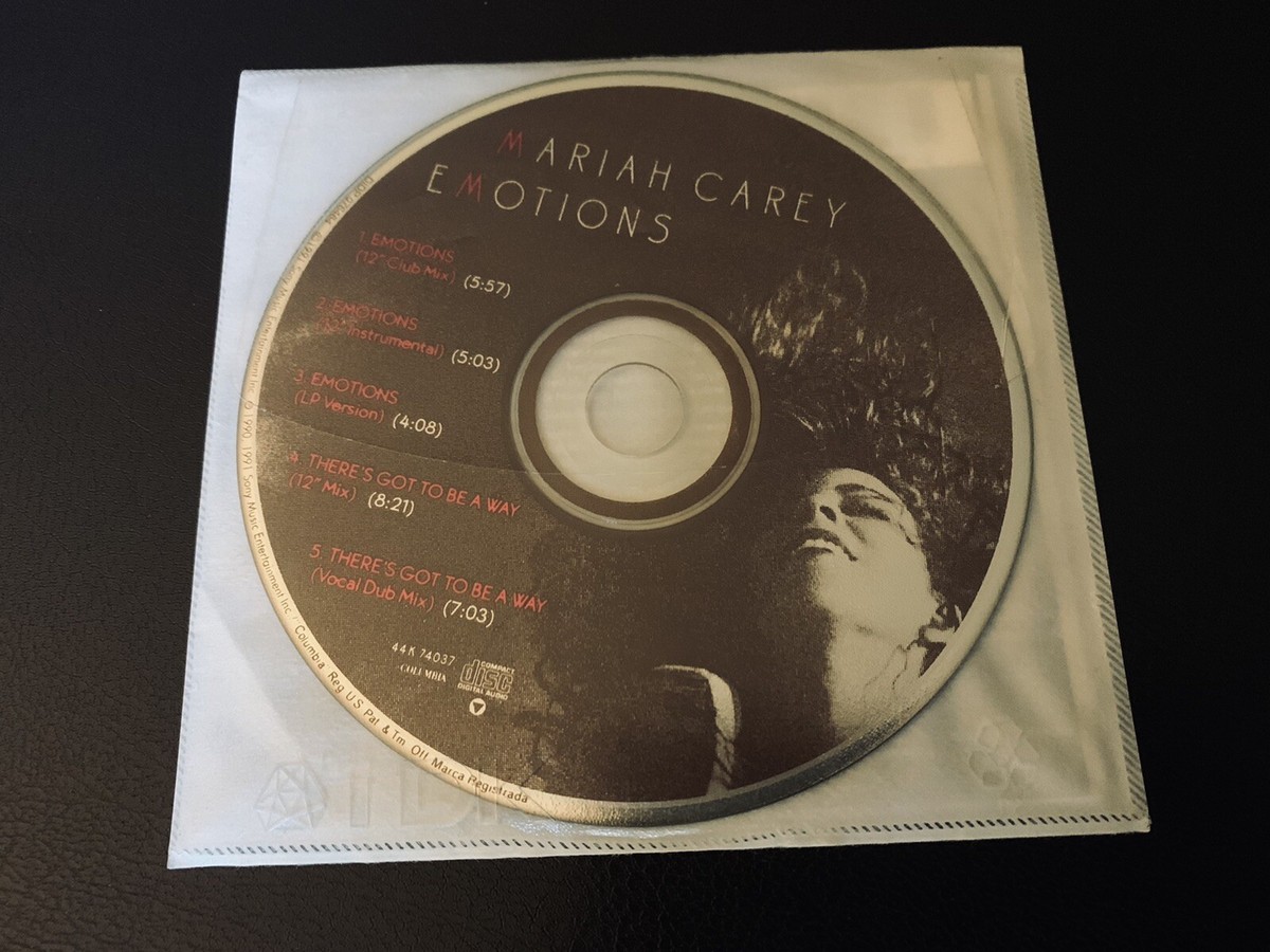 Mariah Carey EMOTIONS/There's Got To Be Away 5 Tracks Cd Is