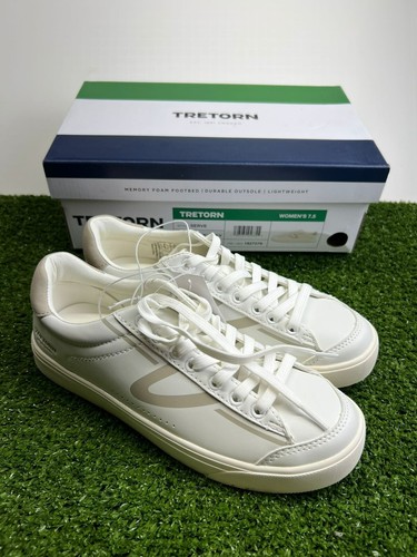 Tretorn Serve Lightweight Shoes Womens Size 7.5 White Comfort Casual Sneakers - Picture 2 of 17