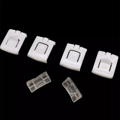2 Sets Seat Rail Runner Slider Guide Clip Glide Piece For VW MK1 MK2 MK3 Golf
