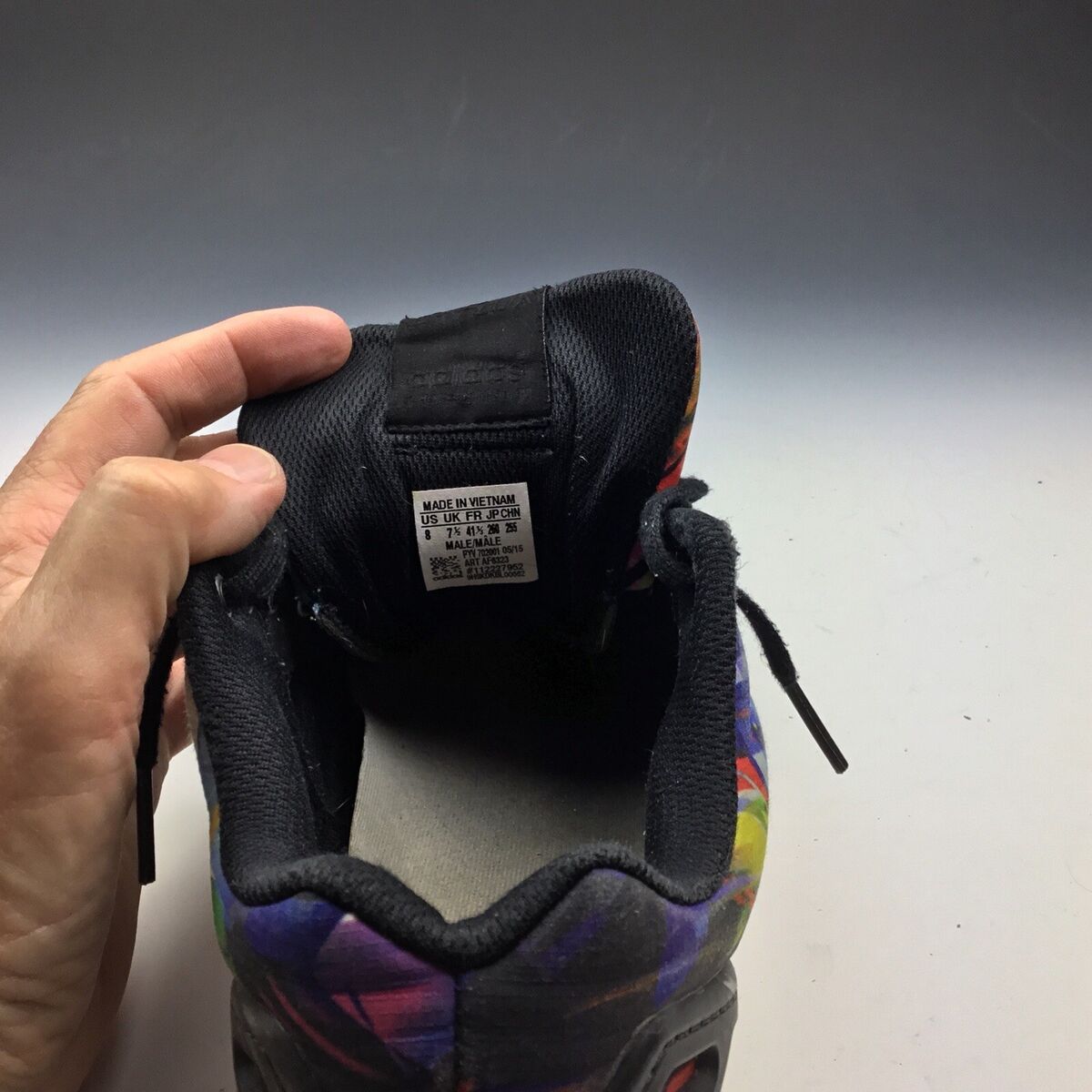 Adidas men's size 8ZX flux torsion multicolor Art Af6323 Adidas men's size 8ZX flux torsion multicolor Art Af6323