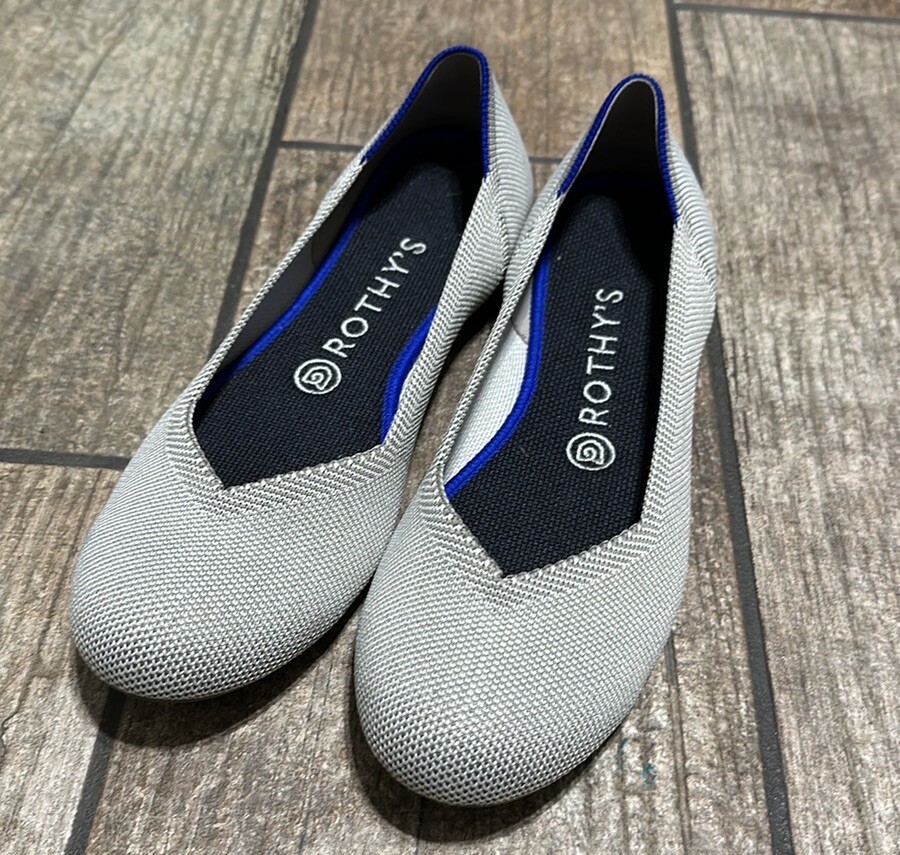 Rothy's Women's Flax Birdseye Flats SZ