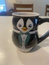 2021 ChristkindlMarket Annual Holiday Christmas Mug Chicago- Penguin Bow Tie Cup