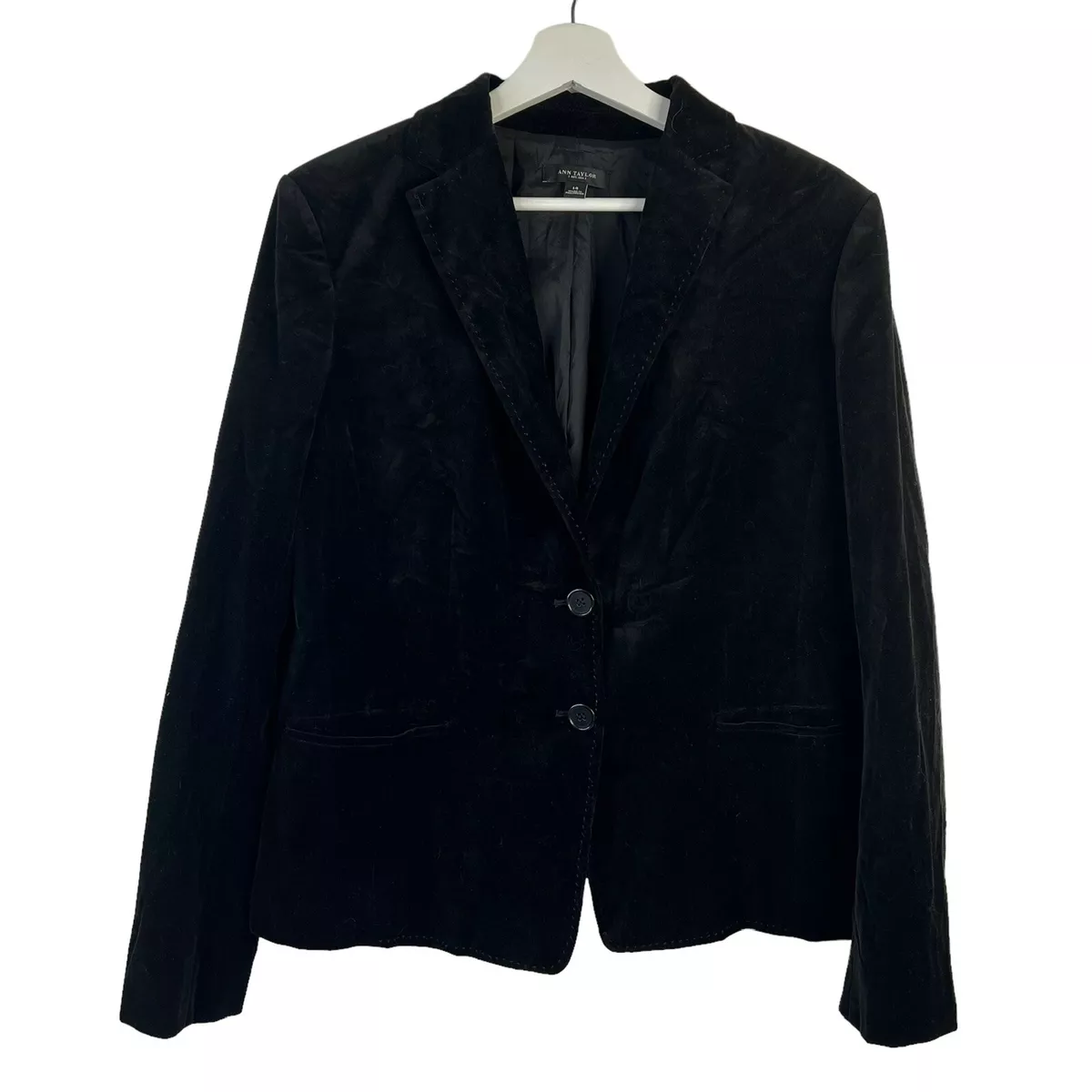 Ann taylor velvet jacket sale