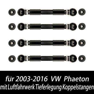 Für 03-16 VW Phaeton Pheaton 3D Airmatic Luftfahrwerk Tieferlegung Koppelstangen
