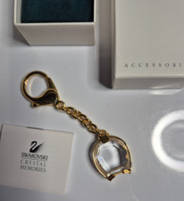 Swarovski Crystal Horseshoe Key Ring Keychain Crystal Moments