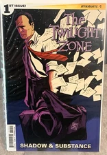 The Twilight Zone: Shadow and Substance #1 (Dynamite Ent., 2015) Variant Cover