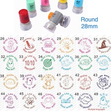 Personalise School Teacher Stamp Custom Reward Merit Homework Feedback Self-ink