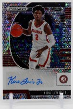 2020-21 Panini Prizm Draft Kira Lewis Jr Prospect Auto RC Fast Break #PA-KL