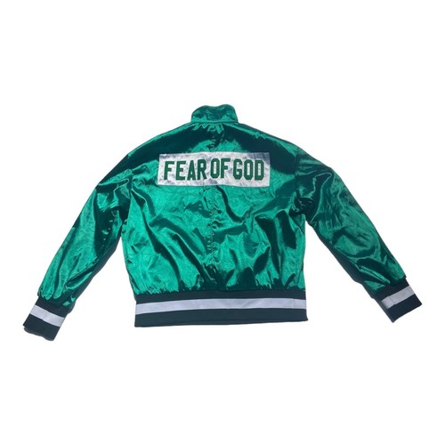 NWT Fear Of God Collection Two Celtics Green Shamrock Pullover Mens XL Tatum NBA - Picture 4 of 20