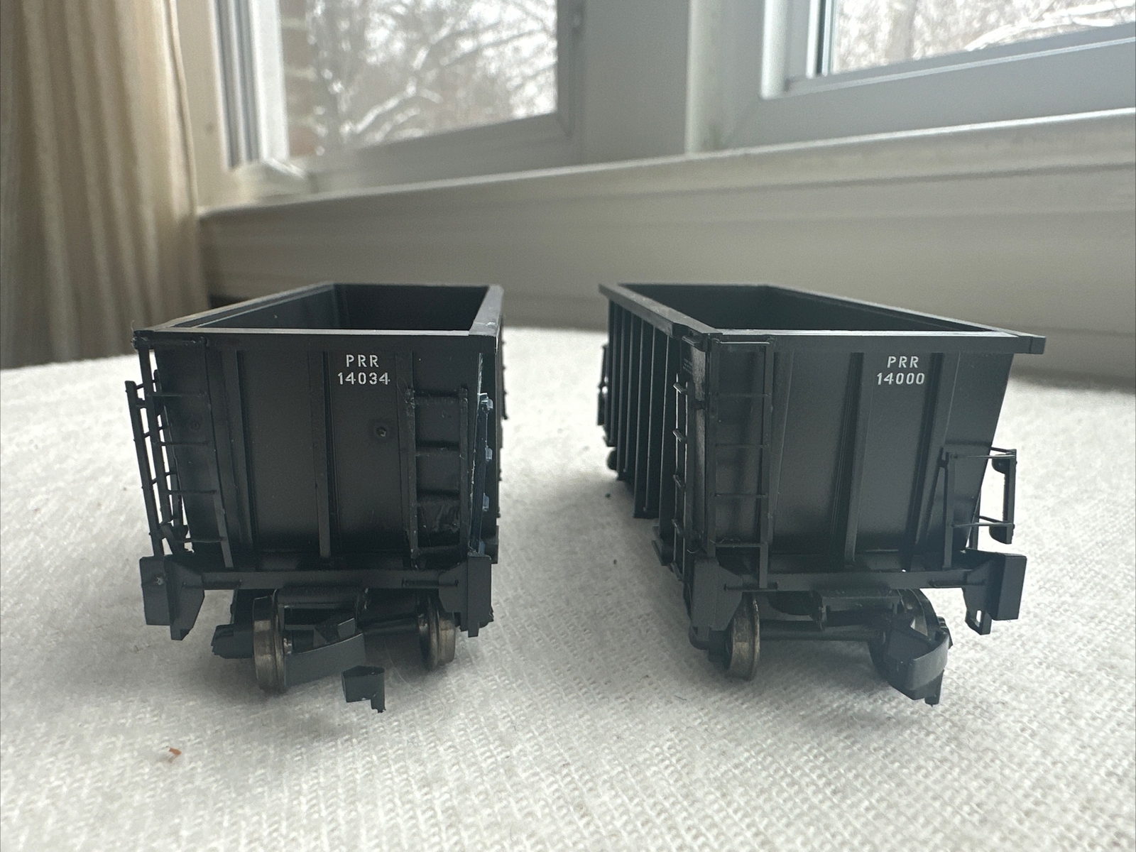 Lot Of 6 HO Scale Coal Cars eBay