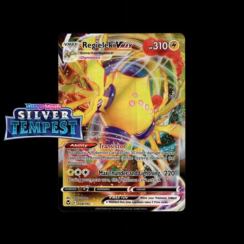 regieleki vmax pokemon card value Regieleki VMAX Pokémon TCG Cards for sale