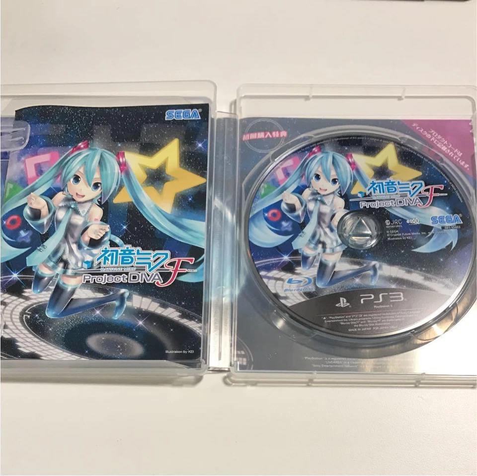 PS3 - Hatsune Miku Project Diva F Sony PlayStation 3 - Japan Japanese Version - Image 3 of 3