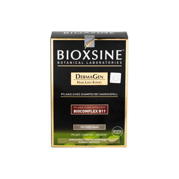 Bioxsine Dermagen Pflanzliches Shampoo 300Ml Bei Haarausfall FüR Fettiges Haar-image