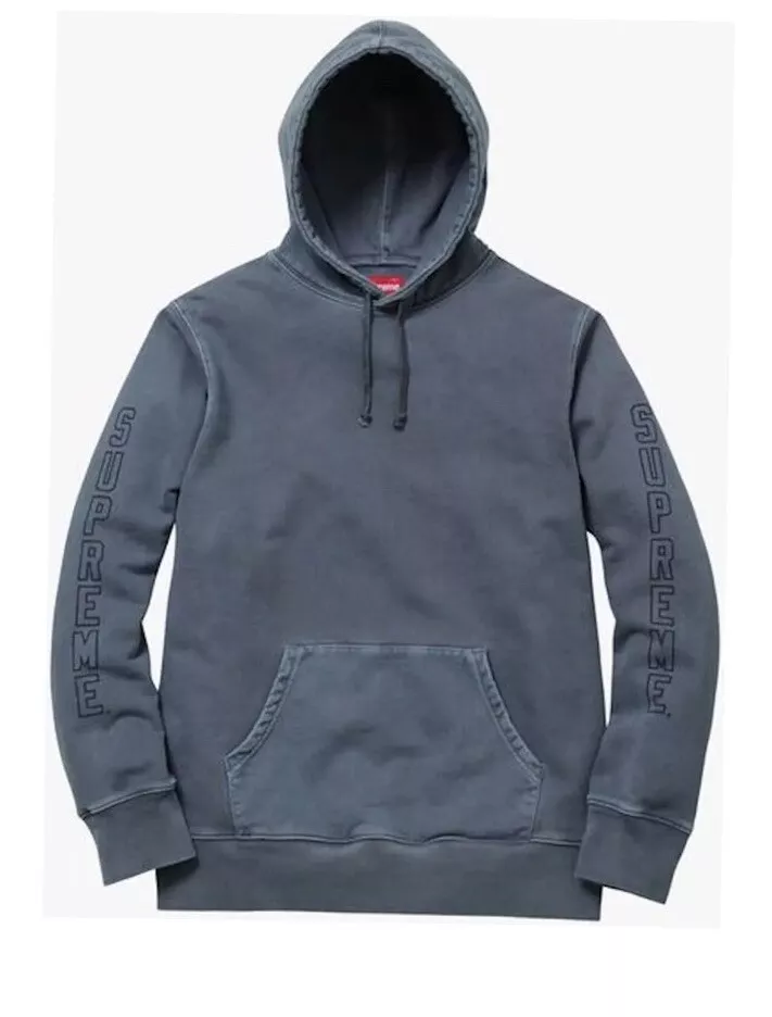 Sweat à capuche teint doré logo manches supreme SS23 CDG MM6 Stone Island