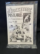 ROCKETEER  POSTCARD SET #2 DAVE STEVENS ART, 1984 PACIFIC COMICS, New / Sealed