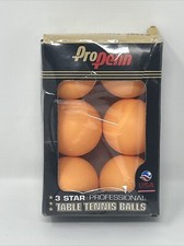 Penn 6-PK 40mm TABLE TENNIS BALLS Orange PING PONG 3-Star PROFESSIONAL Official