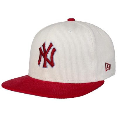NEW ERA 59Fifty Cord Yankees Cap Basecap Baseballcap Cordcap Flat Brim Fitted NY