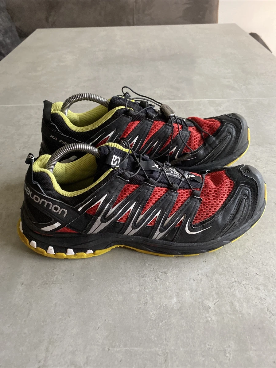 Salomon red deals trainers