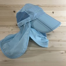 Outfly Hat Womens Large Blue Poly Neck Cover Face Mask Gaiter Flex Bill B100
