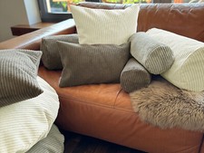 Prasacco Nackenrollen-Kissenbezug 2er Set - Weich Mit Reißverschluss