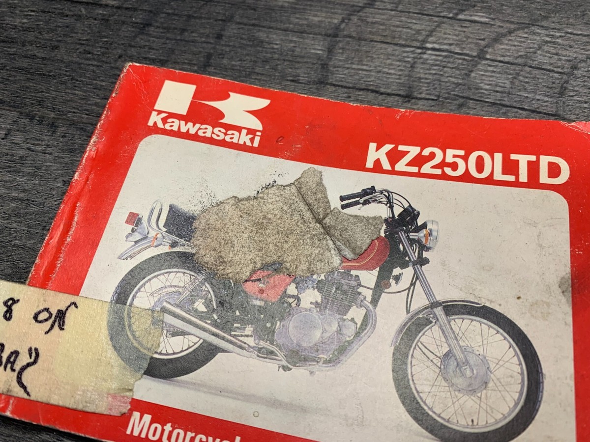 Kawasaki 1980 KZ250LTD KZ250 LTD Owners Manual (#68) * | eBay