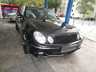 BRA for Mercedes MB W211 E-Class 2002 - 2006 rock impact protection hood bra tuning