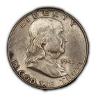 1948 50c Franklin Half Dollar - Frosty Luster - Light Original Toning - H3077