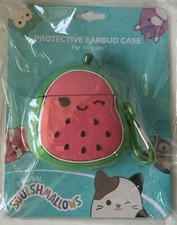 Squishmallows Protective Earbud Case Watermelon