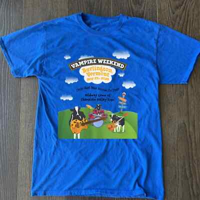 Vampire Weekend Burlington Vermont Tour 2025 Gift For Fan S to 5XL T-shirt BT938