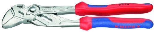 Alicates Knipex 8605250 alicates llave y llave en una sola herramienta chapada en nรญquel -
