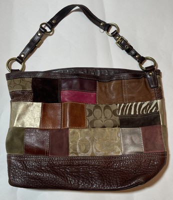 coach multicolor purse