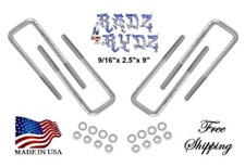 U-bolts 916x 2.5x 9 Chevy Silverado Ranger Dakota Tacoma