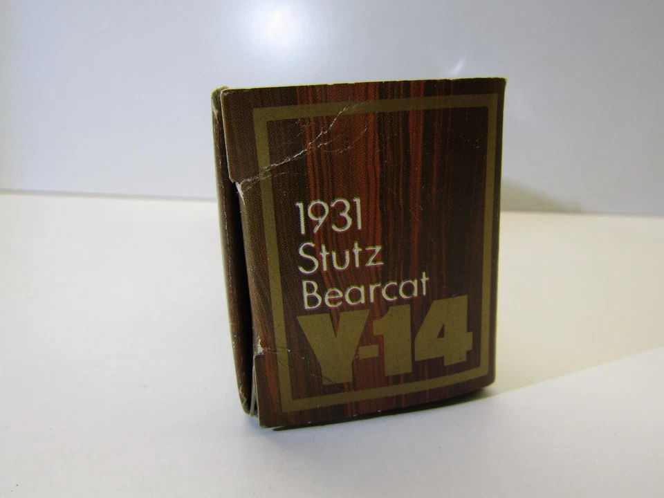 Matchbox Models of Yesteryear Y-14 1931 Stutz Bearcat Die Cast Model Green - Image 4 of 4