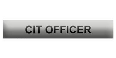 New ''Crisis Intervention Team Officer'' Citation Bar Lapel Pin