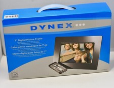 New Dynex 7  Digital Picture Frame with Remote DX-DPF07-12L Item Never Used