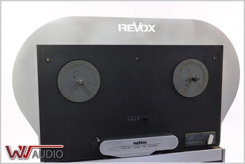 Back Panel, Frame for Dust Cover for Studer Revox B77 MKI, MKII Aluminium