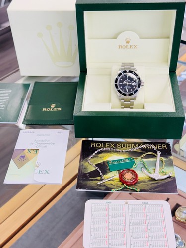 Rolex Submariner Date  16610 Oyster Steel Watch FULL SET BOX/PAPER NO RESERVE!