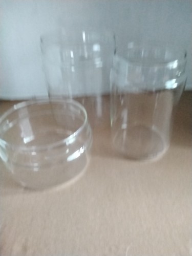 Pyrex Ware Spice Of Life Glass Canister Three Piece Store N See Group A - Picture 8 of 9