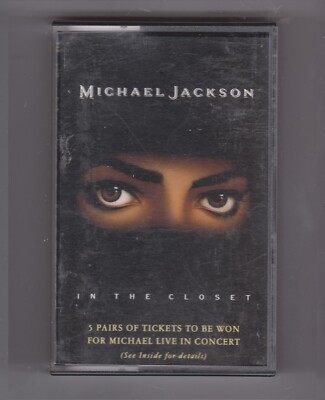 Michael Jackson In The Closet Cassette Single