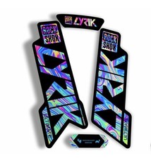 Rock Shox Lyrik Ultimate 2020 Fork Decal Bike Cycling Sticker Oil Slick 1
