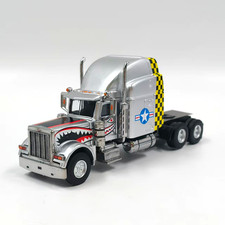 Semirremolque tractor 1/64 aleación premium modelo fundido a presión - pieza de exhibición